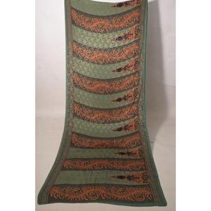 Tela de Seda Sintética con Estampado Vintage Indio para Confección de Vestidos, Material Textil para Costura y Manualidades - Product Image 2