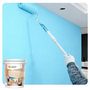 Peinture murale intérieure au latex 5-en-1 dorée, résistante aux fissures, lavable, anti-moisissure, pour écoles, bureaux, hôpitaux, 18L - Product Image 1