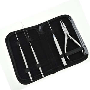Kit de Herramientas para Extensiones de Cabello de Acero Inoxidable y Plástico, Precio al por Mayor, Alta Calidad, Duradero, Ligero, Reutilizable, Alicates de Grado A+ - Product Image 3