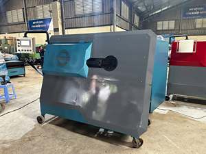 Machine à cintrer les barres en acier inoxydable automatique de haute qualité avec PLC et moteur 3,7 kW pour la construction d'étriers en spirale - Product Image 3