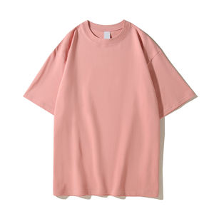 Camiseta de Verano de Cuello Redondo Blanca Sólida Unisex de Algodón Pesado de 230 g para Hombre, con Logotipo Bordado Personalizado OEM, Precio China Bangladesh - Product Image 6