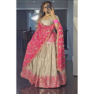 * Presentación de nuevos diseñadores Lehenga -Top en nuevo estilo elegante * - Product Image 4