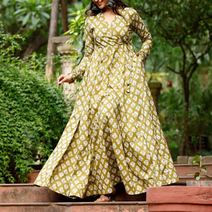 Vestido Largo Estampado Floral para Mujer, Vestido Informal de Moda con Estampado Floral, Ajuste Holgado y Cómodo, Tela Suave, Ropa Casual para Mujer - Product Image 1