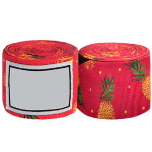 ผ้าพันมือสำหรับชกมวยแบบนีโอพรีนผสมผ้าฝ้าย พิมพ์โลโก้ได้ตามต้องการ ลดราคาพิเศษ พร้อมการปกป้องระดับมืออาชีพ และระบบปิดแบบตีนตุ๊กแกเพื่อการรองรับที่ดีที่สุด - Product Image 1