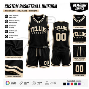Tenue de basketball personnalisée avec impression silicone – Nouveau style pour équipes et clubs - Product Image 5
