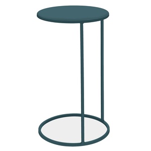 Mesa de Centro de Metal Resistente en Oferta, con Base Única, Decorativa y Portátil para Salones Elegantes y Hogares Modernos - Product Image 4