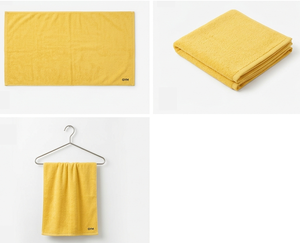 Serviette de sport durable et légère, couleur jaune, pour la course, la gym, l'exercice et l'entraînement, le cyclisme, serviettes en tissu éponge rafraîchissantes - Product Image 6