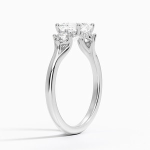 BOJ <b>Ring</b> 0122 Asscher Cut 925 Silver Luxe Floating Prong Setting Solitaire <b>Diamond</b> <b>Ring</b> 2ct D Color VVS1 Moissanite GRA Sale - Product Image 2