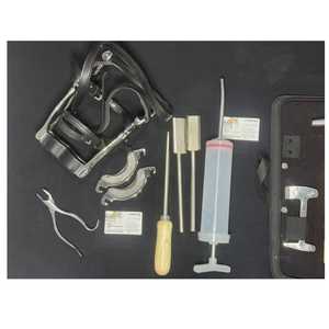 Kit Dental Equino con Espectroscopio McPherson, Juego de 8 Flotadores Dentales Equinos con Pinza Dental, Instrumentos Veterinarios - Product Image 1