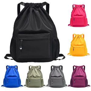 Women Drawstring <b>Backpack</b> Waterproof Drawstring Gym Bag for <b>Men</b> <b>Small</b> for Basketball Pull String Camping Sport Bag - Product Image 1