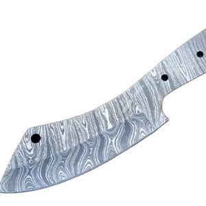 Handmade Stainless Steel Eco-Friendly Craftsman Style <b>Knife</b> Making Kit Leather Sheath Professional Kitchen <b>Fish</b> Cleaver OEM - Product Image 1