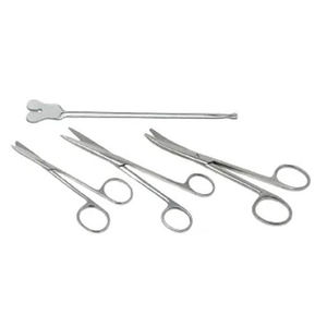 Kit de Cirugía Menor, Juego de Instrumentos Quirúrgicos de 13 Piezas, Portaagujas, Tijeras de Disección Mayo, Caja de Acero Médico Wenquar de Dentavex - Product Image 2