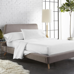 100% Cotton Sateen Flat Sheet Cooling Super Soft Luxury Top Sheet OEM Manufacturer Wholesale - Product Image 1