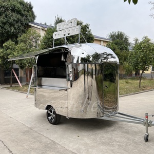 Remolque de comida 3M Comercial Totalmente equipado Cocina Camión de comida Reino Unido Estándar Foodcart Remolque de comida móvil para EE. UU. - Product Image 3