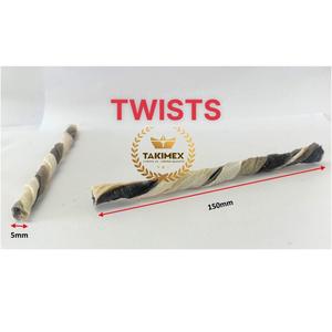 OCEAN CHEWS DE QUALITÉ SUPÉRIEURE PEAUX DE MORUE CRISPY BEAMS SAUMON FISH SKIN SNACK POUR CHIEN CHEW - Product Image 3