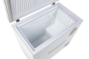 Congelador horizontal de un solo compartimento con descongelación automática de 90L/140L, fabricado en Vietnam, refrigeración por cobre rojo. - Product Image 2
