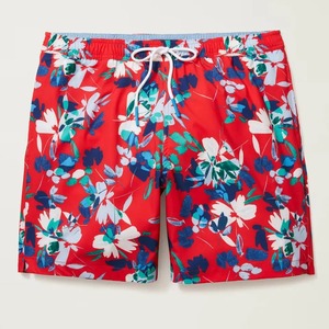 กางเกงขาสั้นชายหาดผ้าแคนวาสพิมพ์ลายสกรีนชายรุ่ย 5 นิ้ว สไตล์ลำลองสปอร์ต ฮิปสเตอร์ แห้งเร็ว - Product Image 3