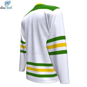 Maillot de hockey sur glace professionnel personnalisé, sublimé, pour équipe, durable, respirant, vêtements de sport, maillot de hockey sur glace personnalisé OEM - Product Image 5