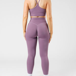 Gym Fitness Wear Women's Full Length Breathable <b>Seamless</b> Mid Waist Thin Yoga <b>Leggings</b> Multi Colors Polyester Women <b>Leggings</b> - Product Image 6