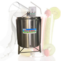 500 L 1000L 2000L Acier Inoxydable Miel Jus De Fruits Purée De Fruits Ketchup Yaourt Lait Pasteurisateur HJ-SJ500