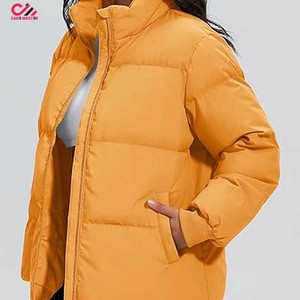 Doudoune matelassée personnalisable pour femme – Style mode, chaude, épaules tombantes, idéale pour l'hiver - Product Image 6