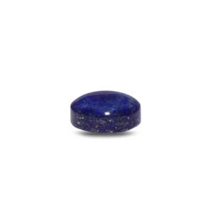 Natural Certified Lapis Lazuli Loose Gemstone-16.35 Carat 10 mm Faceted Blue Raw Stone - Product Image 3