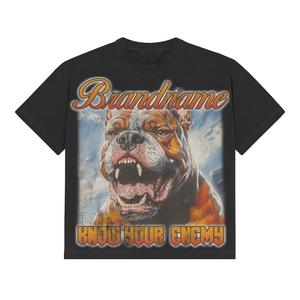 Camisetas Deportivas de Moda con Diseño Personalizado de la Mejor Calidad, 100% Algodón, Cuello Redondo, Corte Holgado para Hombre, Precio al por Mayor - Product Image 1