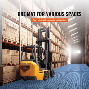 Piastrelle Incastrabili per Garage 12 X 12 X 0,53 Pollici, Confezione da 50, Antiscivolo con Texture Bifacciale, Rivestimento per Pavimenti di Garage, Accessori per Pavimentazione - Product Image 3