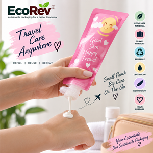 Reusable Spout <b>Pouch</b> Packaging For Personal Care Travel Lightweight Portable Multi Purpose <b>Laminated</b> PP Material - Product Image 6