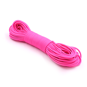 Cuerda de Paracord Rosa de 4 mm, Tipo 550, Cordón de Nailon Multiusos para Camping, Supervivencia, Manualidades y Bricolaje - Product Image 2