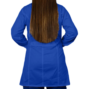 Bata de Laboratorio Médica Elegante para Mujer, Corte Moderno, Uso Profesional en Laboratorios y Hospitales, Ropa de Trabajo Cómoda y Transpirable - Product Image 3