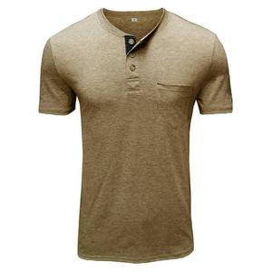 Camiseta de Algodón Premium para Hombre con Tela Suave y Transpirable, Diseño Clásico de Cuello Redondo y Manga Corta, Corte Regular Cómodo para Todos - Product Image 4