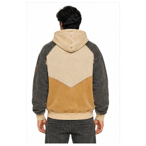 Top Quality Men <b>Vintage</b> Zip Hoodie Classic Washed Streetwear <b>Sweatshirt</b> For Everyday Fashion And Outdoor Wear - Product Image 3