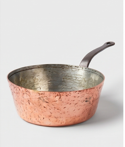 Rose Gold Hand Curved Metal Sauce Pans Durable Kitchen Cookware For Home Hotel Restaurant Use <b>Utensil</b> Set - Product Image 1