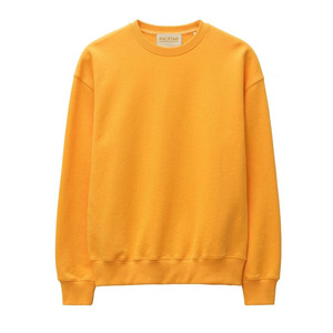 Heavyweight French Terry Sweatshirt High Quality 100% Cotton Fleece Pullover For Streetwear Round Neck Top Made in Pakistan - Product Image 1