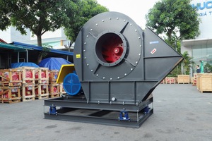 Ventilador centrífugo de extracción independiente con transmisión por correa Phuong Linh para caldera industrial y horno de túnel de ladrillo CPL-3-NoI - Product Image 2