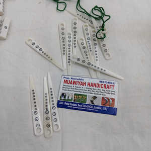 Agujas de hueso de búfalo de la mejor calidad 100%, agujas talladas a mano, herramientas de ganchillo y tejer duraderas y ecológicas, MUAWIYAH HANDICRAFT - Product Image 6