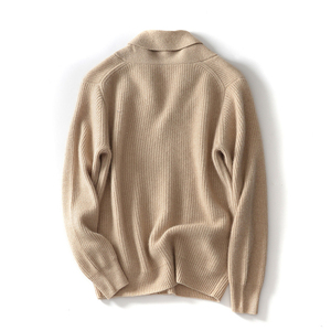 Men's Striped Knitted <b>Pullover</b> <b>Sweater</b> Long Sleeve Regular Fit Autumn Wear - Product Image 4