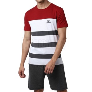 Conjunto de Dos Piezas para Hombre, Camiseta y Pantalones Cortos de Verano, 100% Poliéster Sublimado, Conjuntos Cortos Personalizados de Alta Calidad para Hombre - Product Image 1