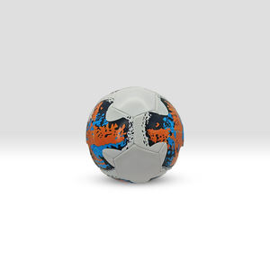 Mini ballon de football personnalisé pour enfants et adolescents, cousu à la machine, en cuir PU léger et confortable, ballon d'entraînement - Product Image 1