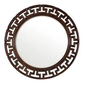 Miroir métallique de designer luxueux et raffiné, idéal pour compléter les styles de décoration contemporains, classiques et éclectiques. - Product Image 3