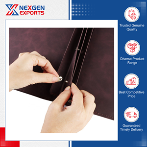Nexgen Exports, fabricant de confiance, couverture de menu en cuir PU avec logo personnalisé et OEM/ODM pour restaurants et hôtels - Product Image 4