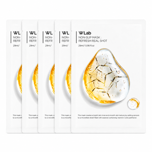 W.Lab แผ่นมาส์กกันลื่นแบบแนบกระชับผิวพร้อมน้ำ (5 ชิ้นต่อแพ็คสำหรับทุกสภาพผิว) - Product Image 1