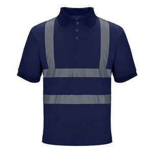เสื้อยืดสะท้อนแสงสำหรับทำงานผู้ชาย แห้งเร็ว เสื้อยืดนิรภัย - Product Image 1