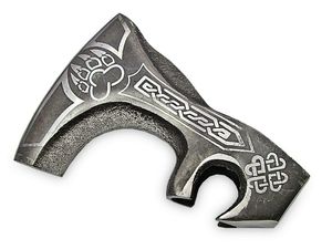 Tête de hache Tomahawk en acier Damas forgé sur mesure de qualité industrielle avec manche en bois de rose, outil de camping extérieur OEM ODM - Product Image 4