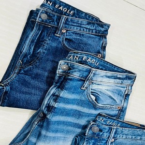 Pantalones Vaqueros de Algodón Azules para Hombre, Hechos en Bangladesh, Listos para Enviar, Pantalones de Mezclilla Apilados, Venta al Por Mayor, Ropa Casual, Lote de Pantalones de Mezclilla - Product Image 2