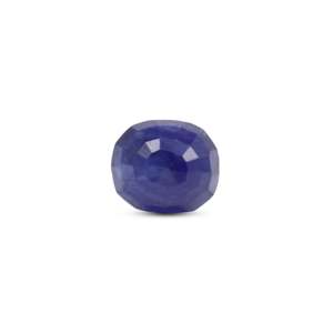 Loose 7.8 Carat Natural Sky Blue Sapphire Brilliant Cut 12mm Gemstone for Fine Jewelry - Product Image 2