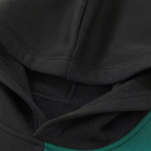 Autumn Winter Sports Sweatshirt Set for Men European American Style Solid Color Fleece-Lined Casual Tracksuits Cross-Border - Product Image 6