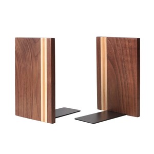 Elegant Acacia Wood Minimalist <b>Bookends</b> for Wholesale - Aqdus Saleem - Product Image 4