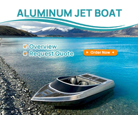 2023 Chantier Naval Kinocean Bateau RC Jet Mini en Aluminium pour la Pêche et la Chasse avec Moteur à Vendre